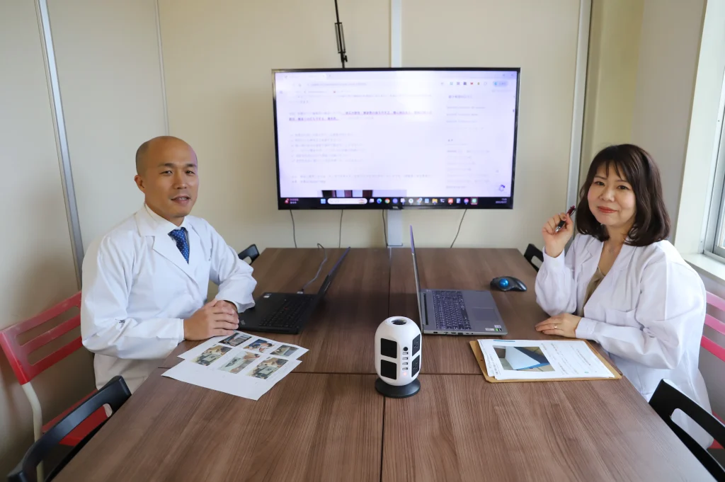 企画会議中の様子