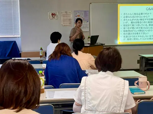 熊本市西区-主任児童委員向け睡眠講座