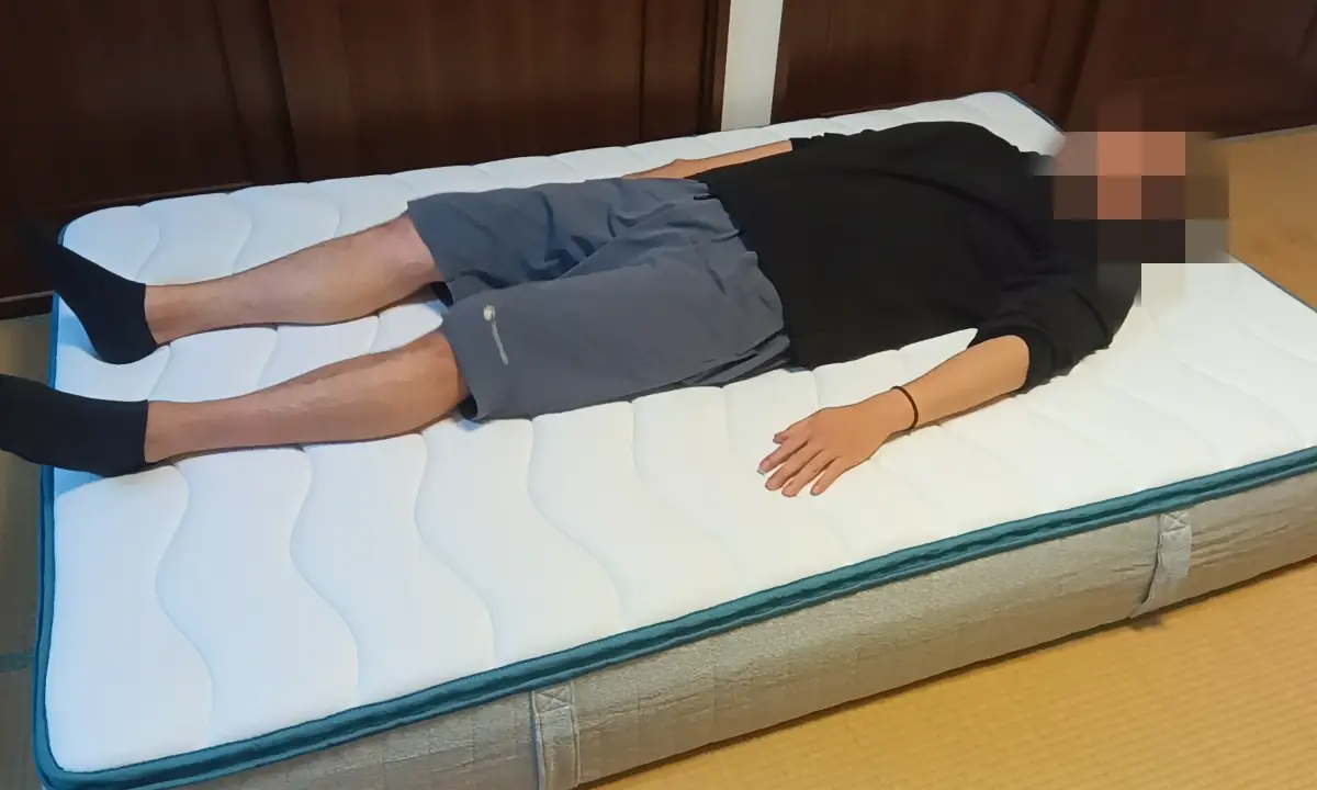 コアラマットレス プラス PolarBands・仰向け
